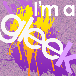 i'm gleek - purple